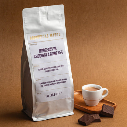 85% Drinking Chocolate Pouch 1Kg