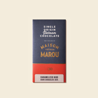 Tablette de chocolat noir 65% Grué Caramélisé