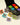 Opened chocolate gift box tray with assorted colorful Marou napolitains pieces