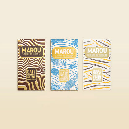 Coffee, Milk, and Vanilla: The Sweet Chocolate Trio Bars