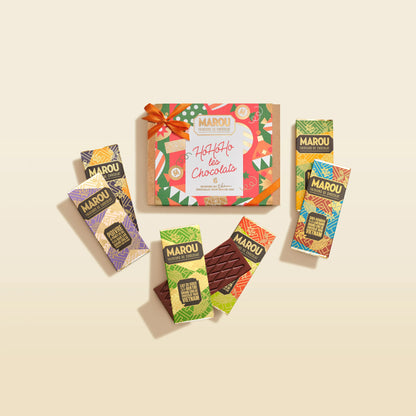 6 Flavors Of Vietnam Mini Bars Gift Box – Christmas Edition