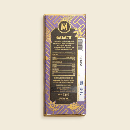 Dak Lak 70% Single Origin Mini Chocolate Bar