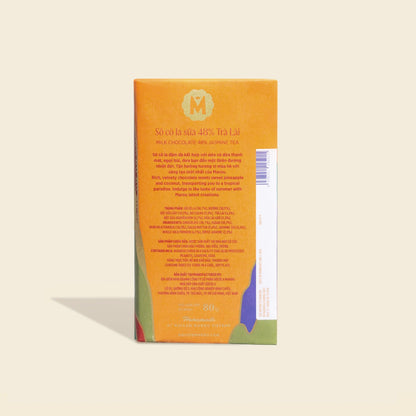 Jasmine Tea 48% Dark Milk Chocolate Bar – Mid-Autumn Festival