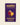 Passion fruit dark chocolate bar (65%) in purple MAROU wrapper with passion fruit art