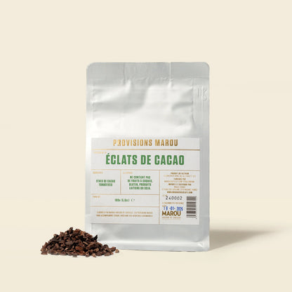  100% Éclats de cacao en sachet
