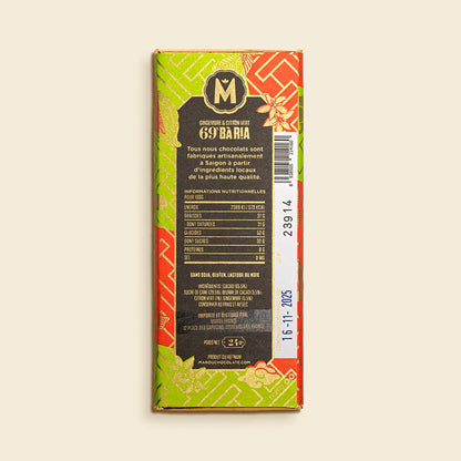 Ginger & Lime Ba Ria 69% Mini Chocolate bar