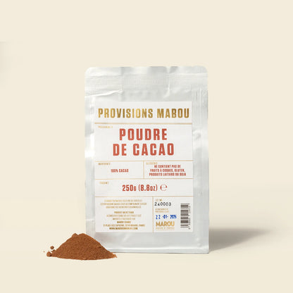 100% Poudre de cacao en sachet