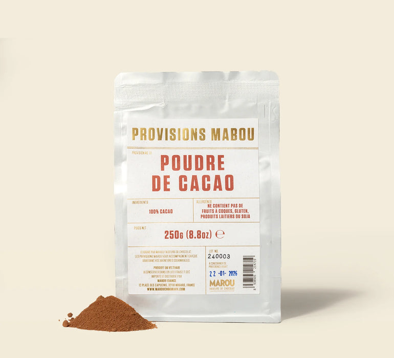 100% Poudre de cacao en sachet