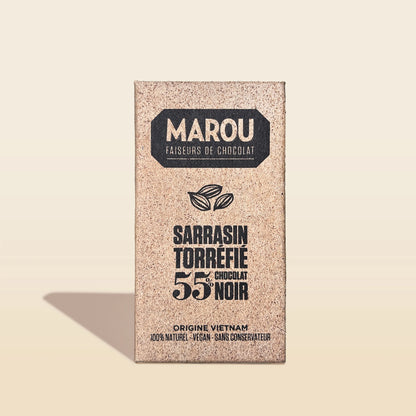 Roasted Buckwheat 55% Dark Chocolate