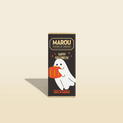 Vietnamese Vanilla 44% White Chocolate Mini Bar - Halloween Edition